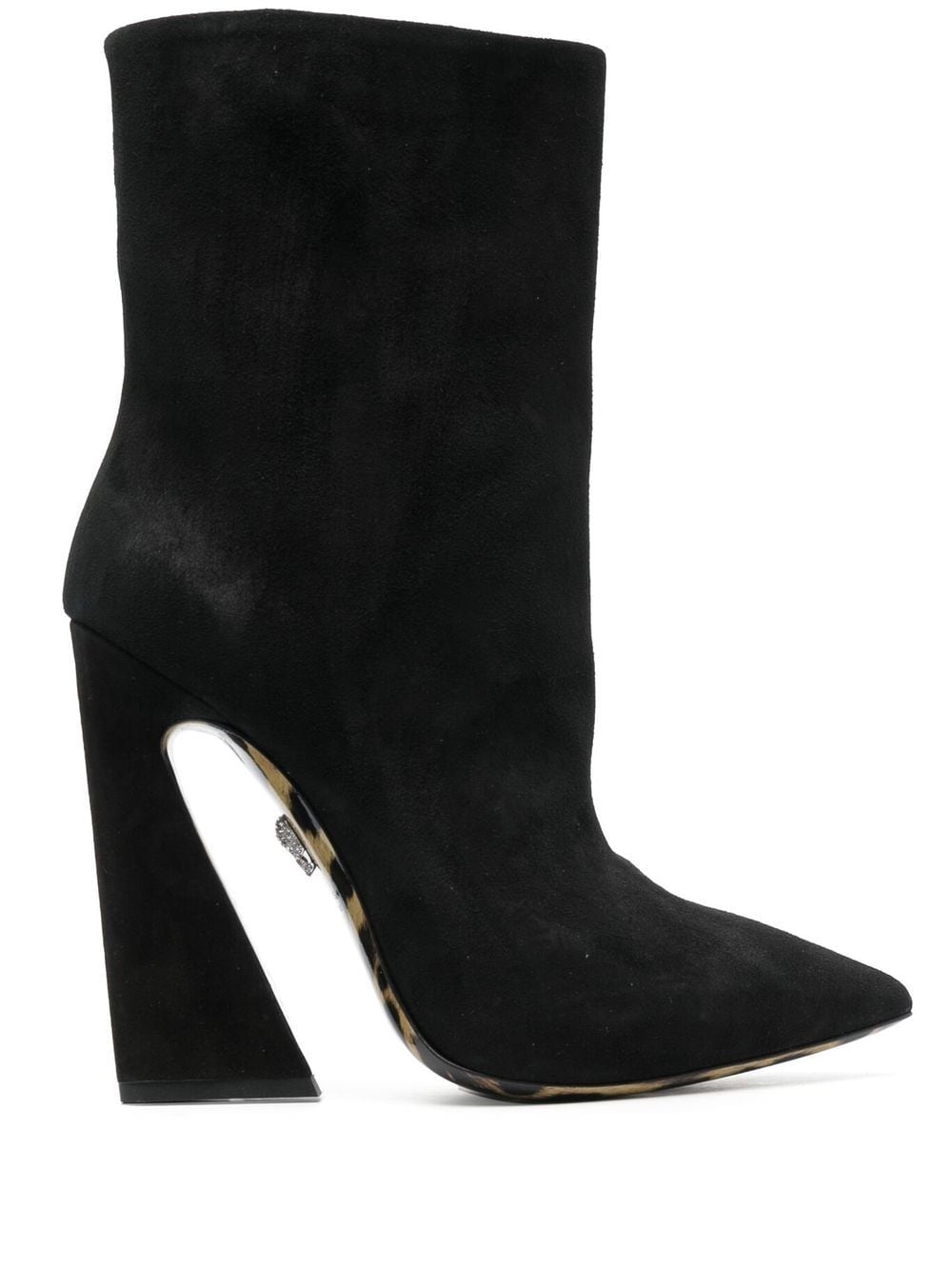 Philipp Plein leopard-sole 130mm ankle boots - Black von Philipp Plein