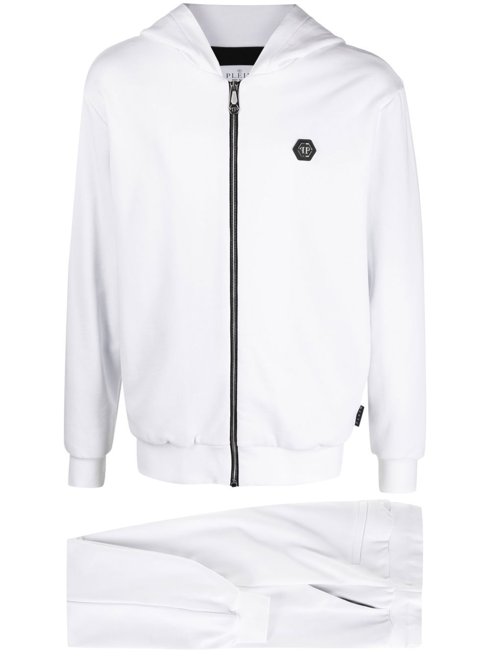 Philipp Plein logo-patch tracksuit set - White von Philipp Plein