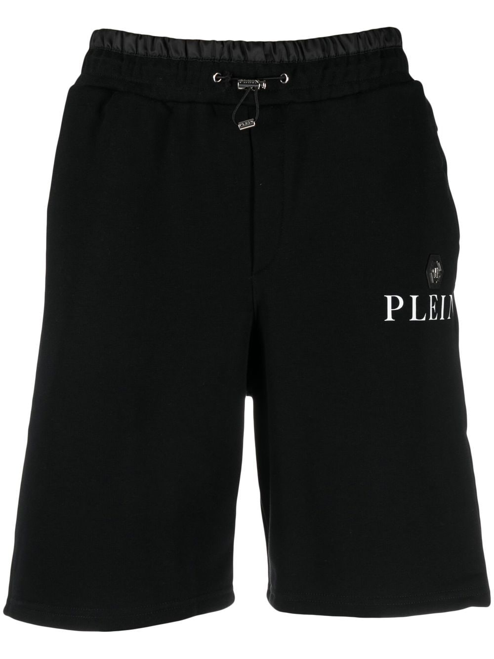 Philipp Plein logo-plaque track shorts - Black von Philipp Plein