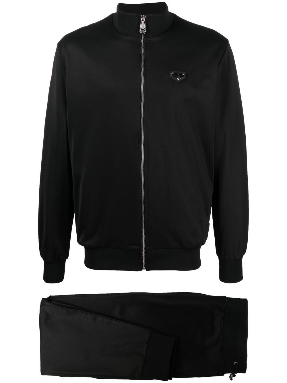 Philipp Plein logo plaque track suit - Black von Philipp Plein