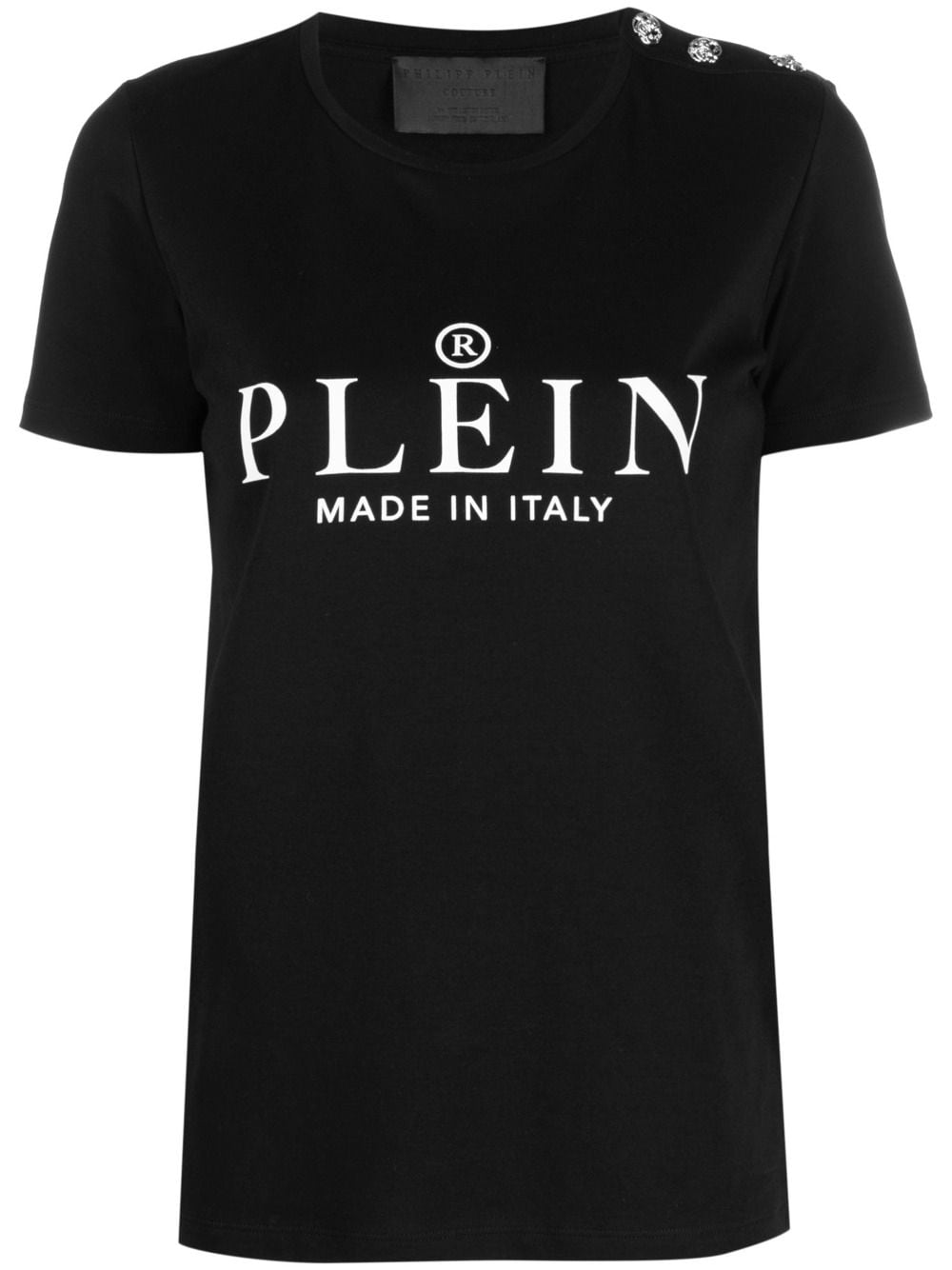 Philipp Plein logo-print T-shirt - Black von Philipp Plein