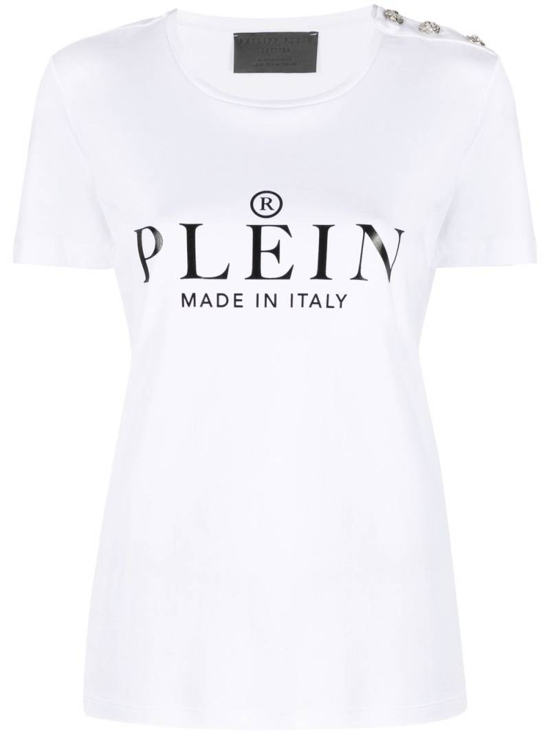 Philipp Plein logo-print T-shirt - White von Philipp Plein