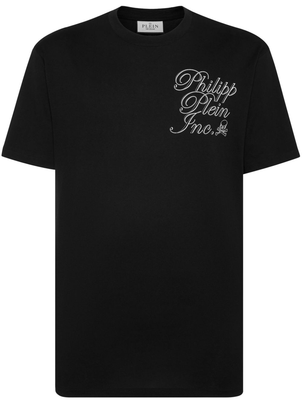 Philipp Plein logo-print cotton T-shirt - Black von Philipp Plein