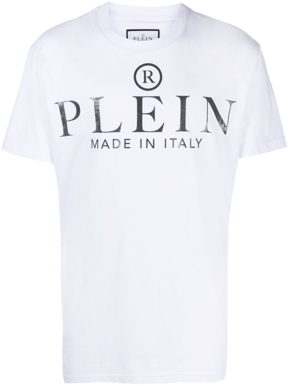 Philipp Plein logo-print cotton T-shirt - White von Philipp Plein