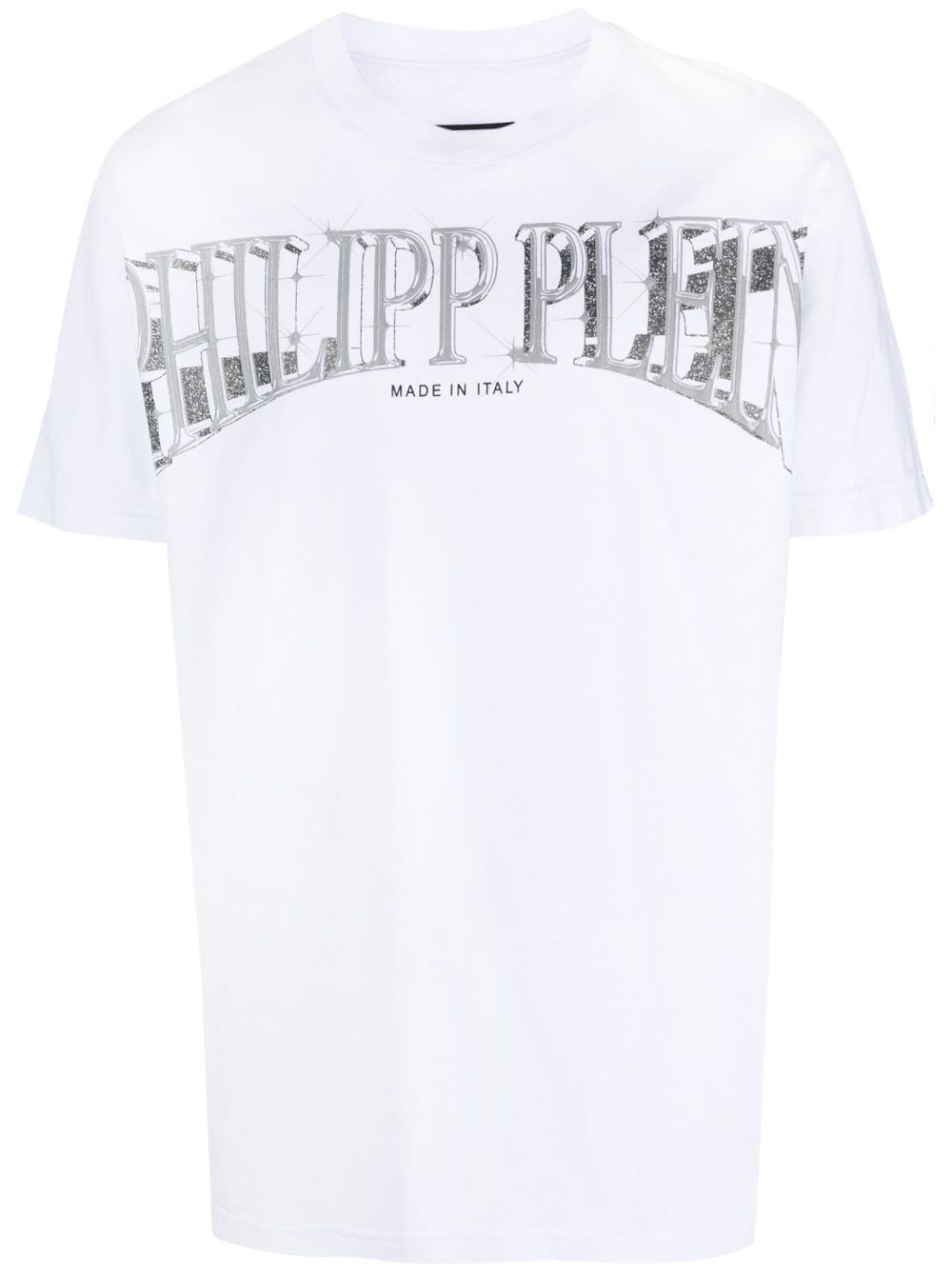 Philipp Plein logo-print cotton T-shirt - White von Philipp Plein