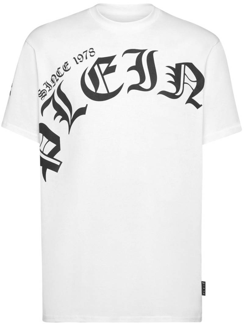 Philipp Plein logo-print cotton T-shirt - White von Philipp Plein