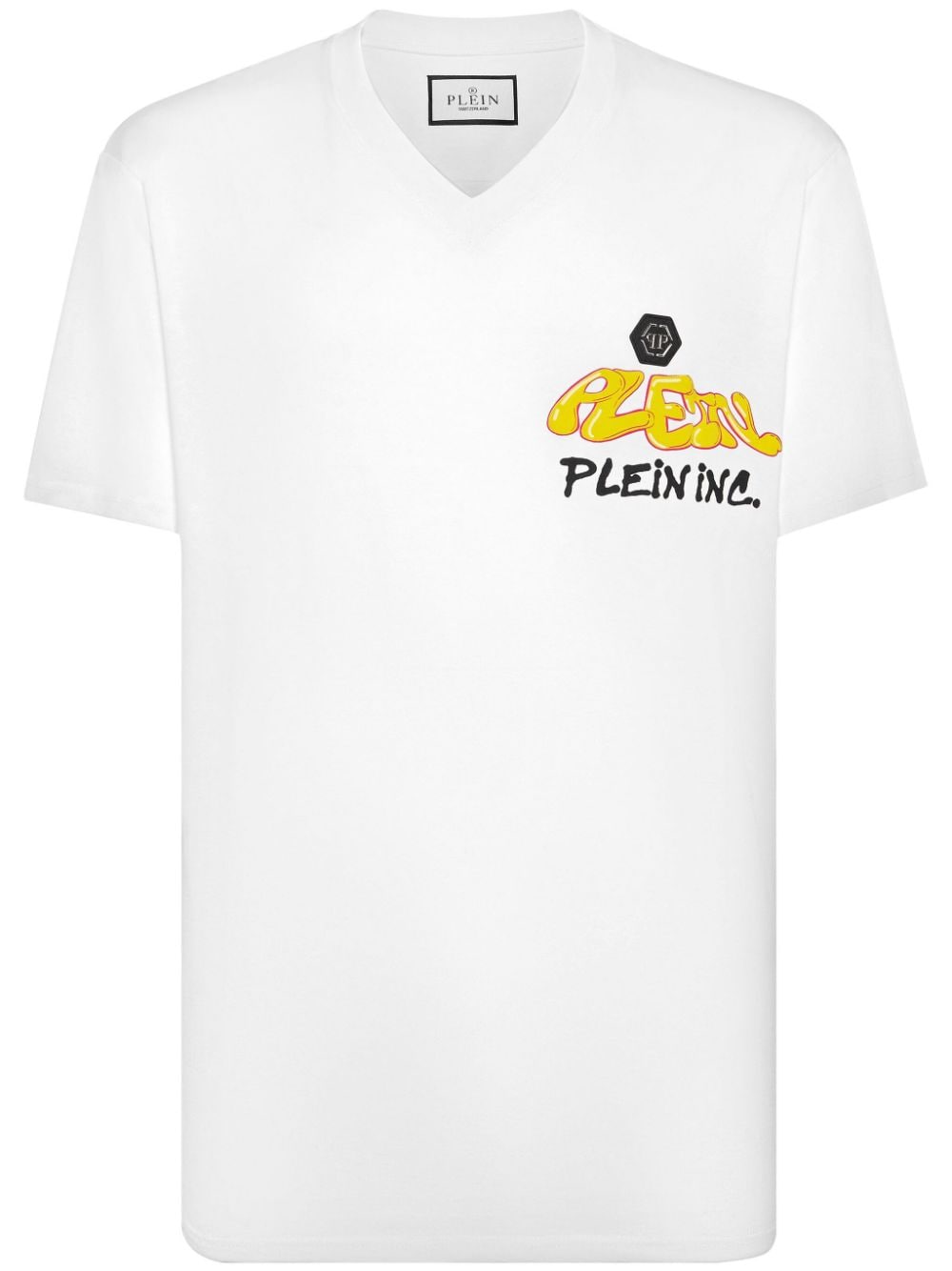 Philipp Plein logo-print cotton T-shirt - White von Philipp Plein