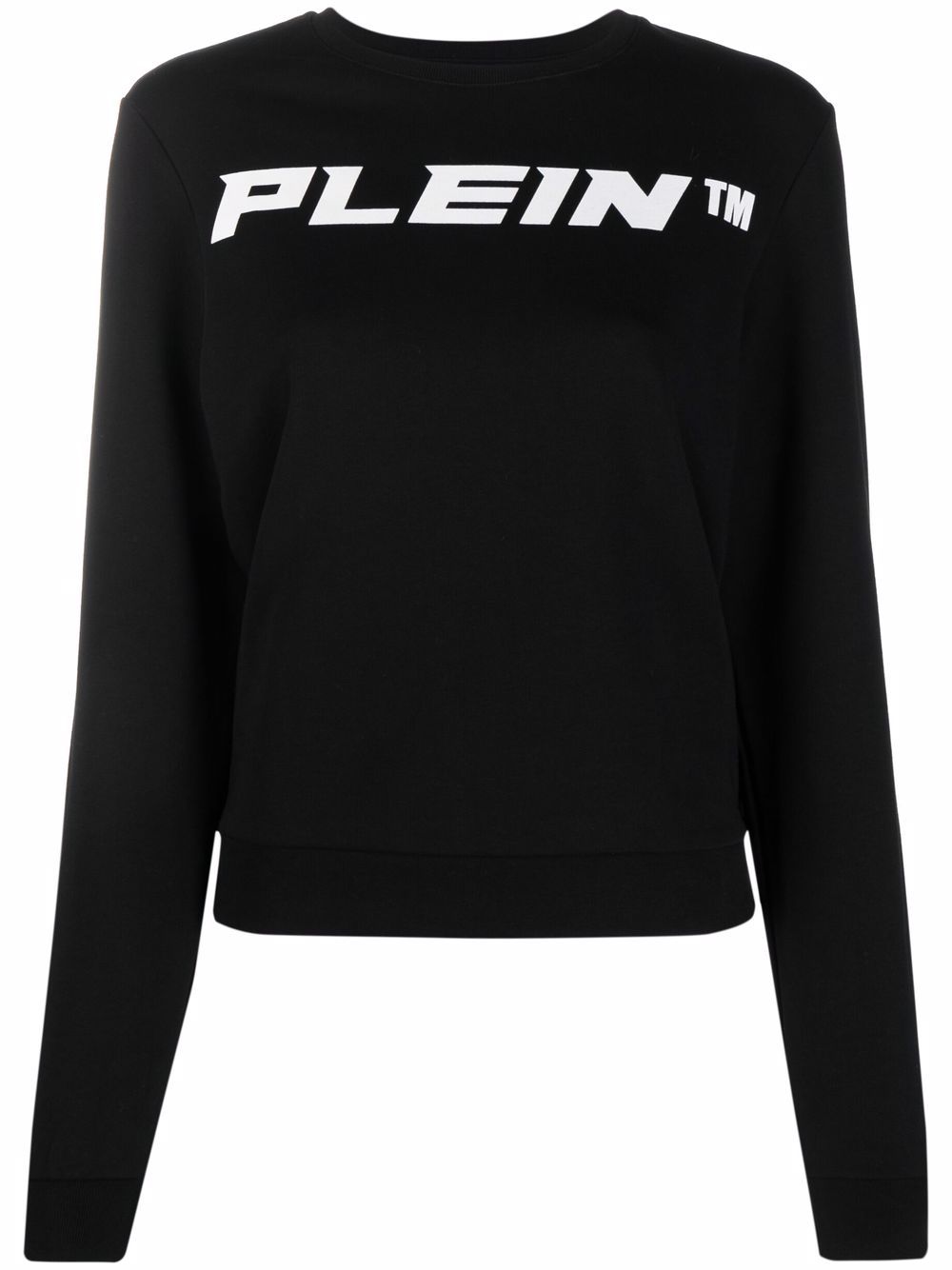 Philipp Plein logo-print cotton sweatshirt - Black von Philipp Plein