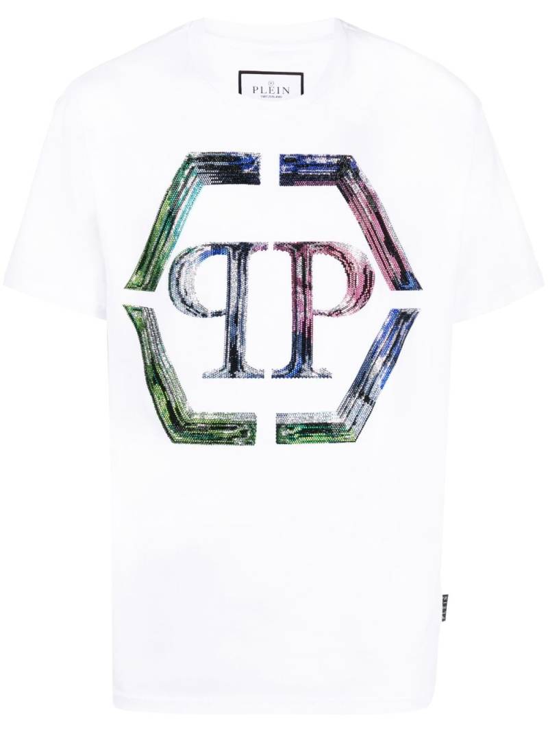 Philipp Plein logo-print short-sleeve T-shirt - White von Philipp Plein