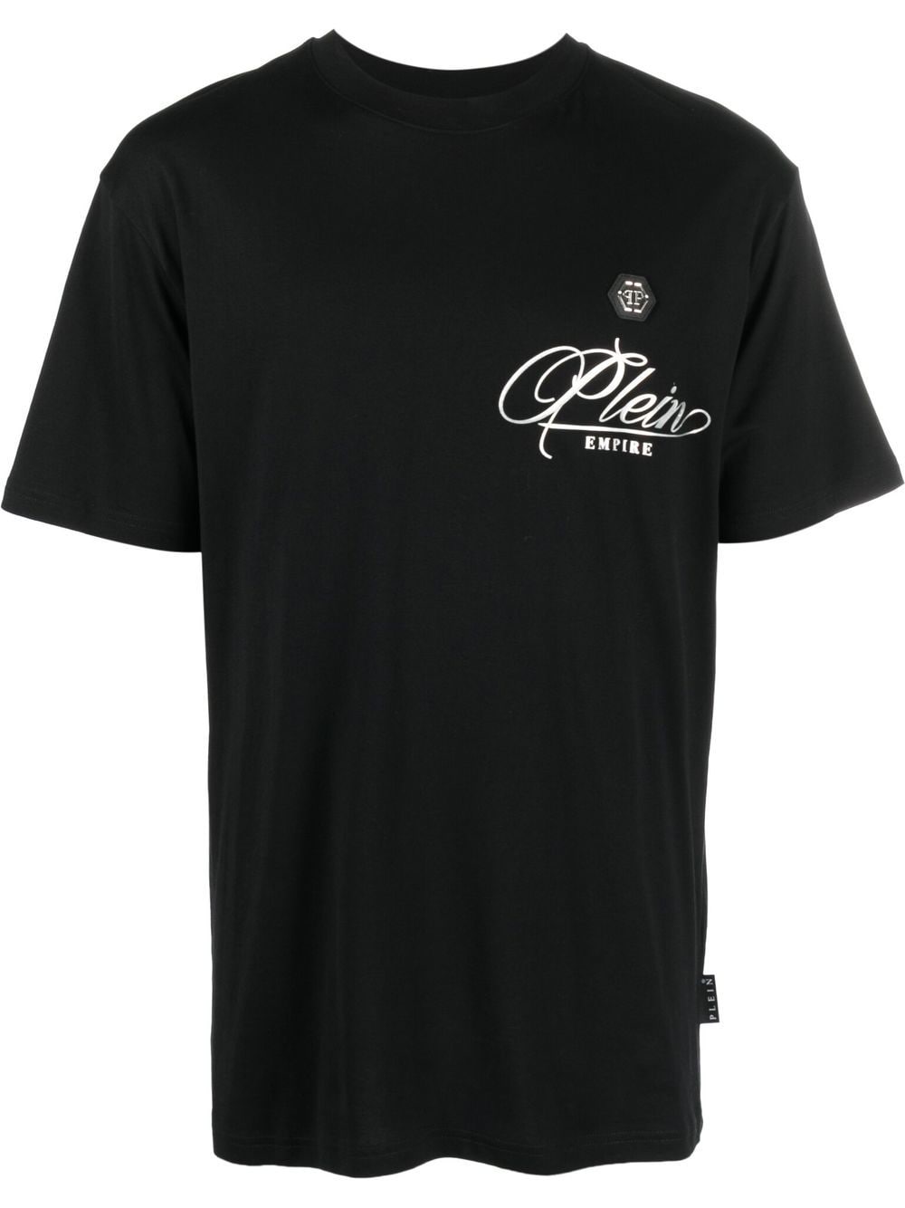Philipp Plein logo-print short-sleeved T-shirt - Black von Philipp Plein
