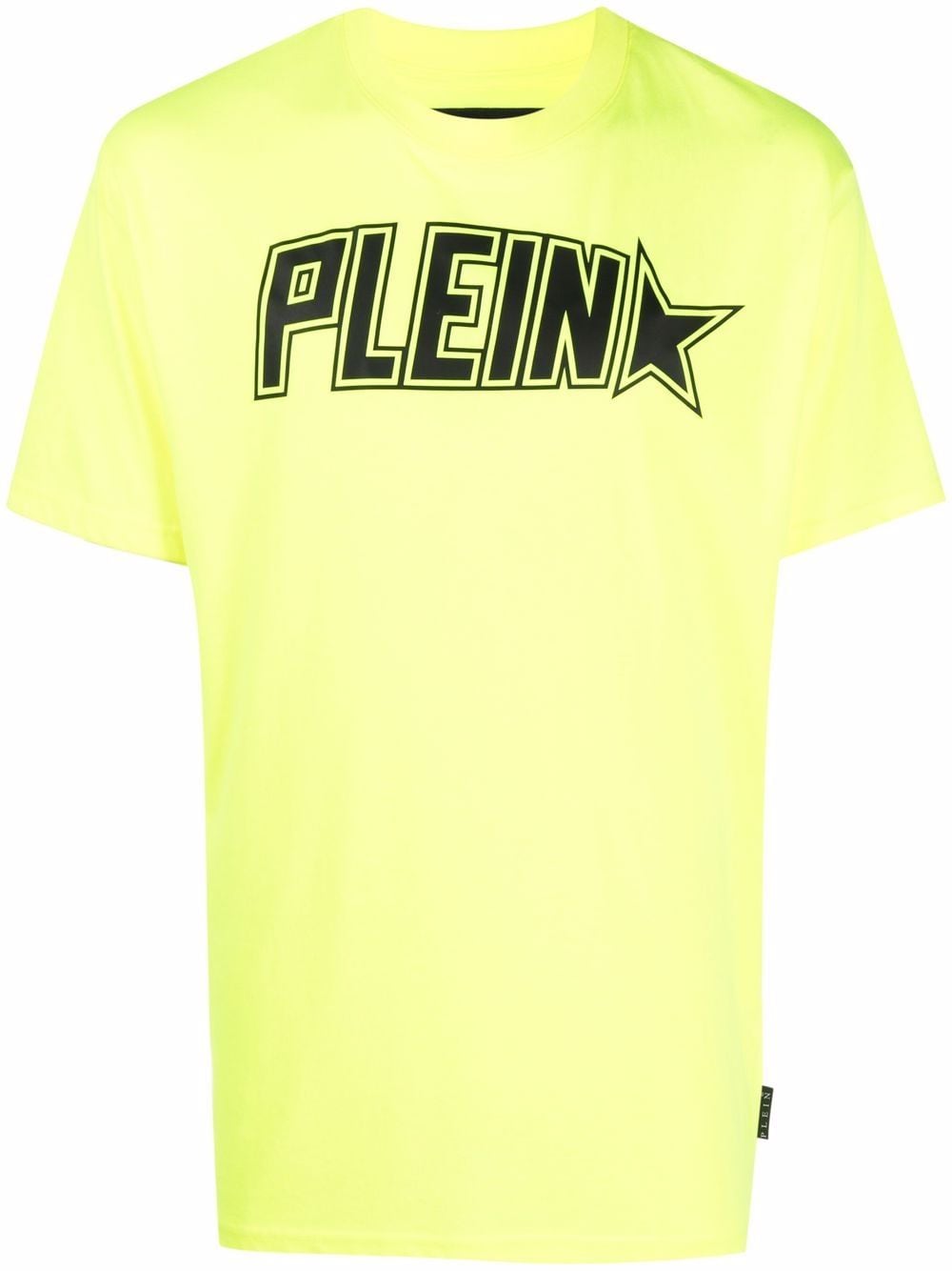 Philipp Plein logo-print short-sleeved T-shirt - Yellow von Philipp Plein