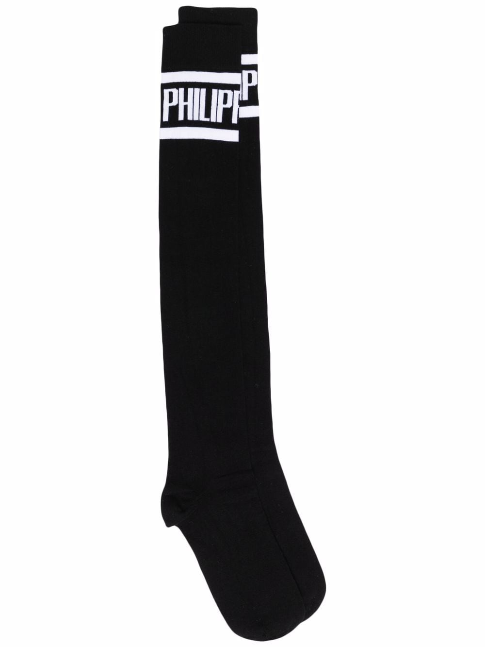 Philipp Plein logo-print socks - Black von Philipp Plein