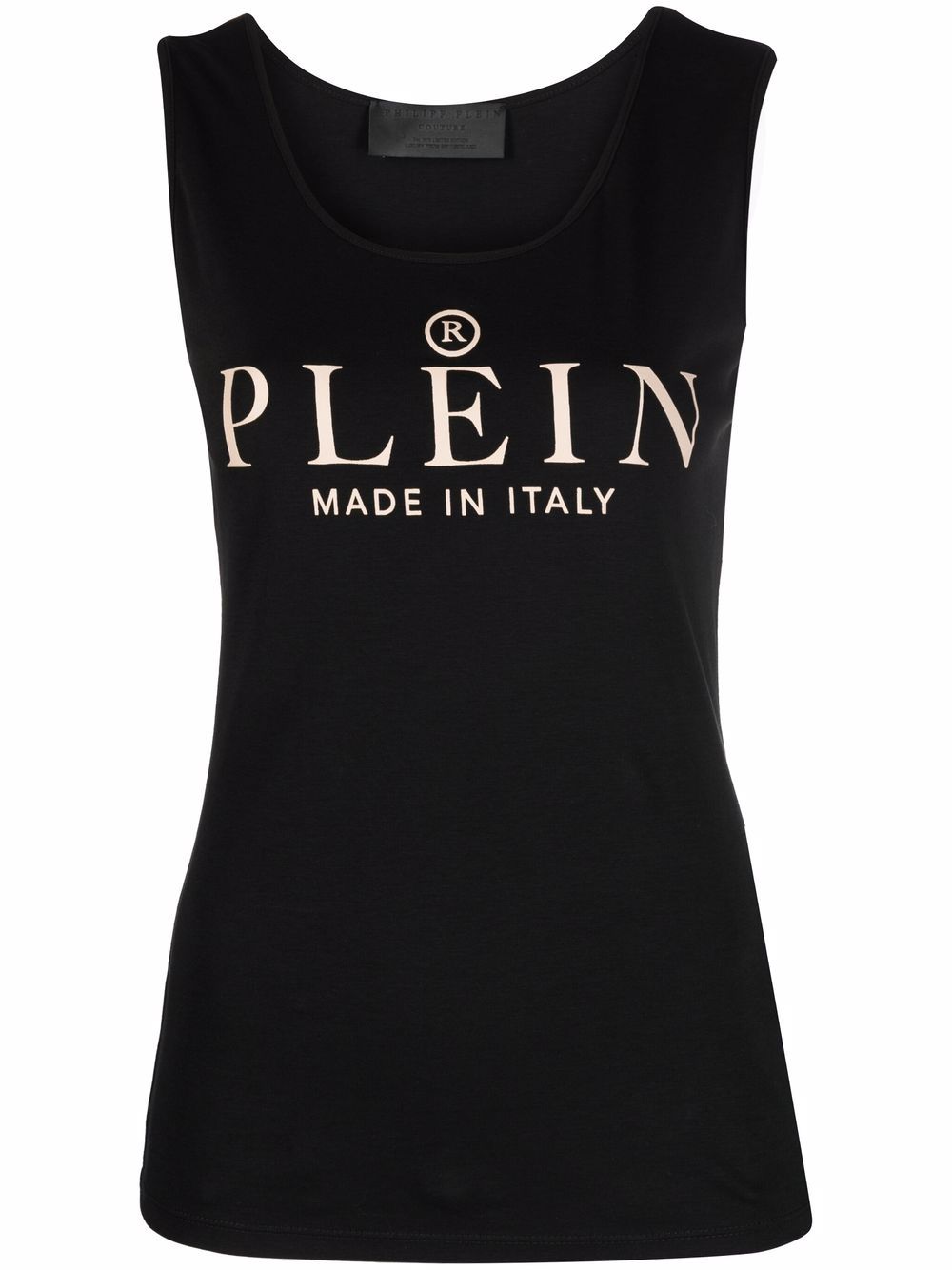 Philipp Plein logo-print tank top - Black von Philipp Plein