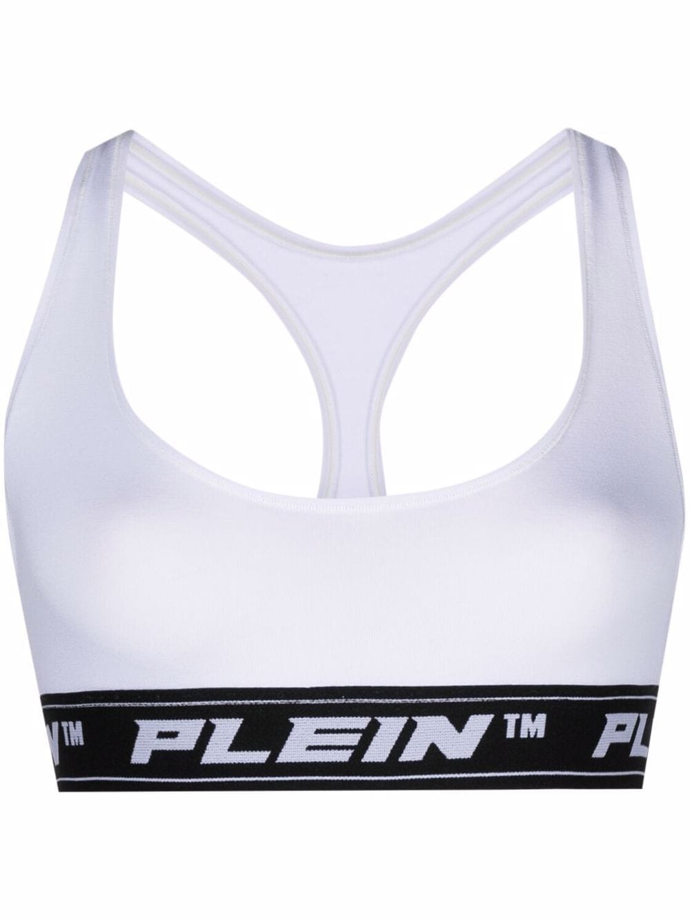 Philipp Plein logo-underwear bra - White von Philipp Plein