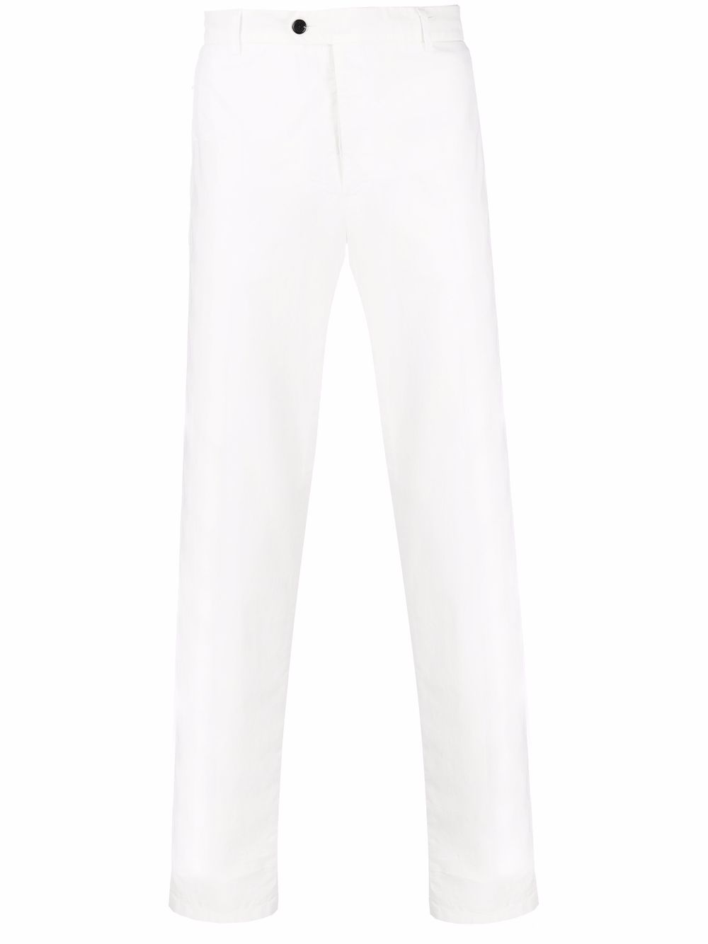 Philipp Plein long zip-front trousers - White von Philipp Plein