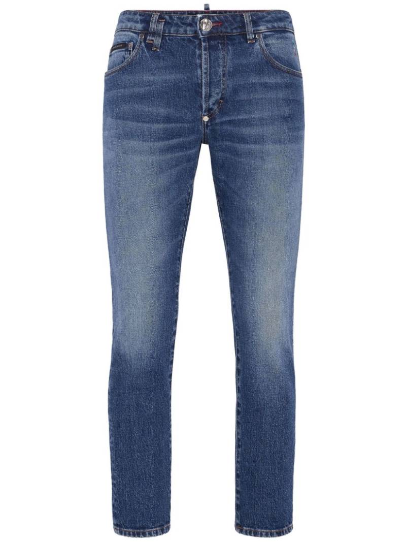 Philipp Plein low-rise skinny jeans - Blue von Philipp Plein