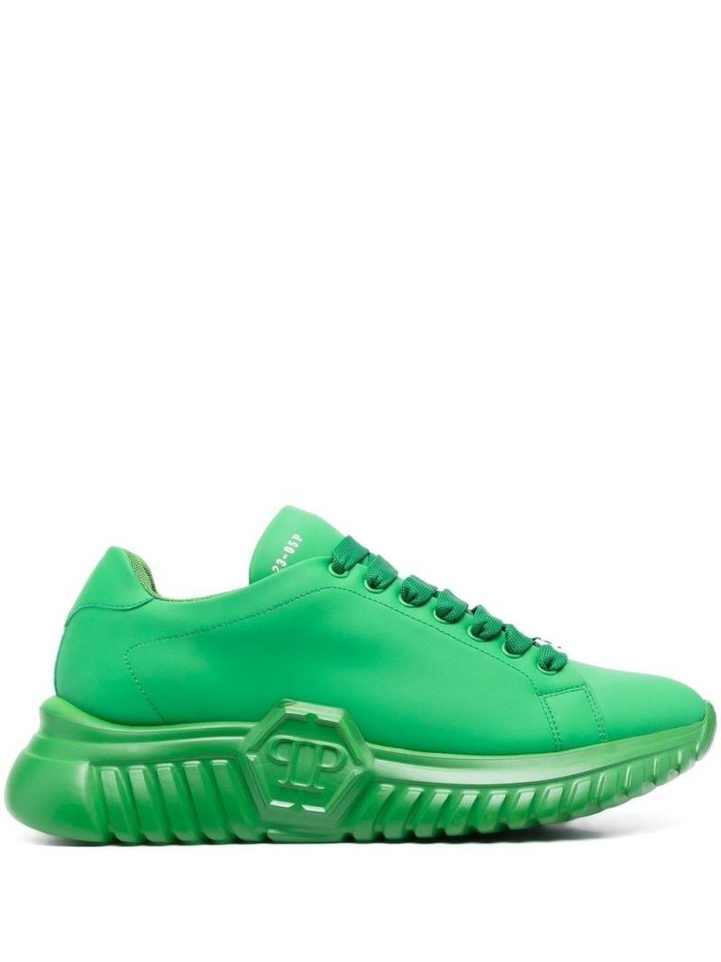 Philipp Plein low-top lace-up sneakers - Green von Philipp Plein