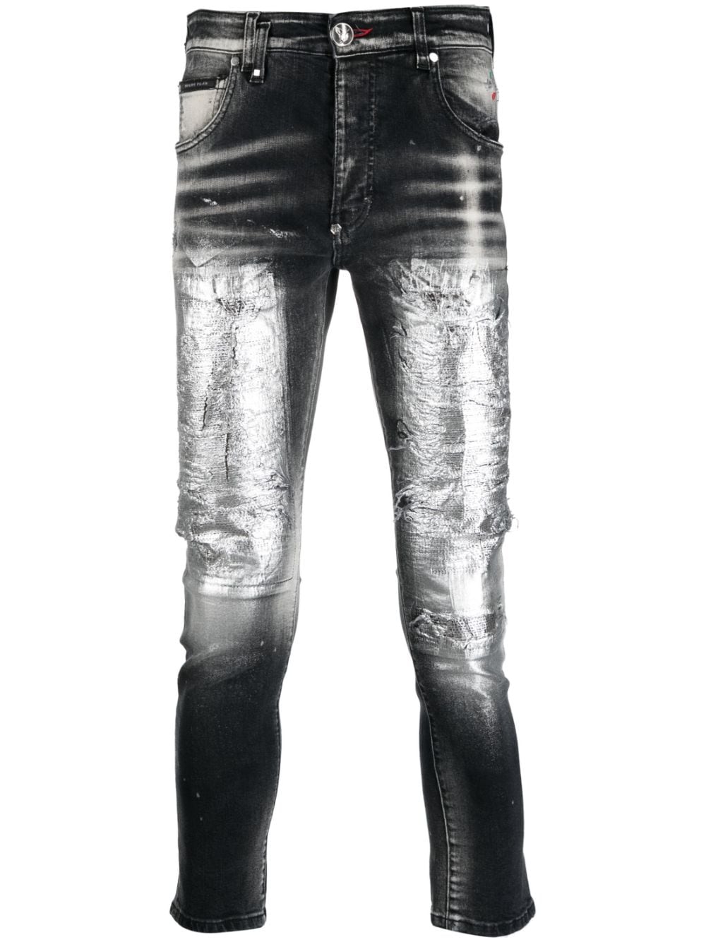 Philipp Plein mid-rise skinny jeans - Black von Philipp Plein