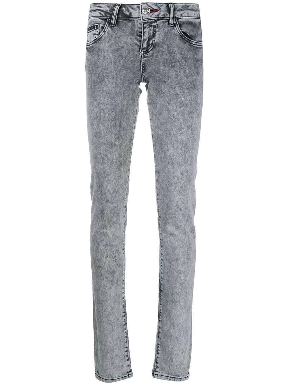 Philipp Plein mid-rise skinny jeans - Grey von Philipp Plein