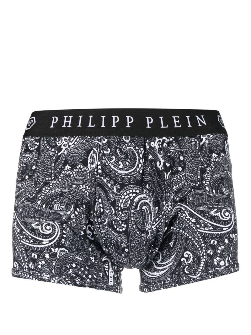 Philipp Plein paisley-print boxer briefs - Black von Philipp Plein