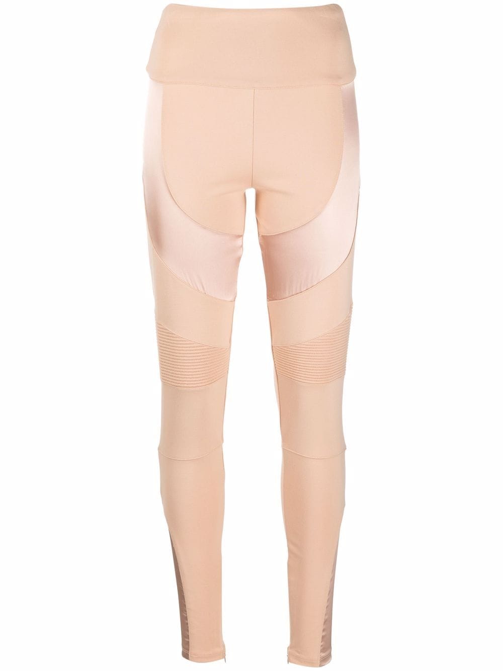 Philipp Plein panelled Biker leggings - Neutrals von Philipp Plein