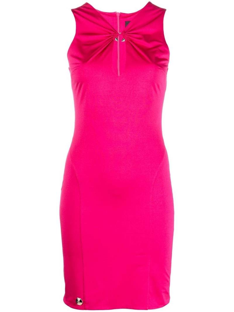 Philipp Plein pinched-neck tank dress - Pink von Philipp Plein