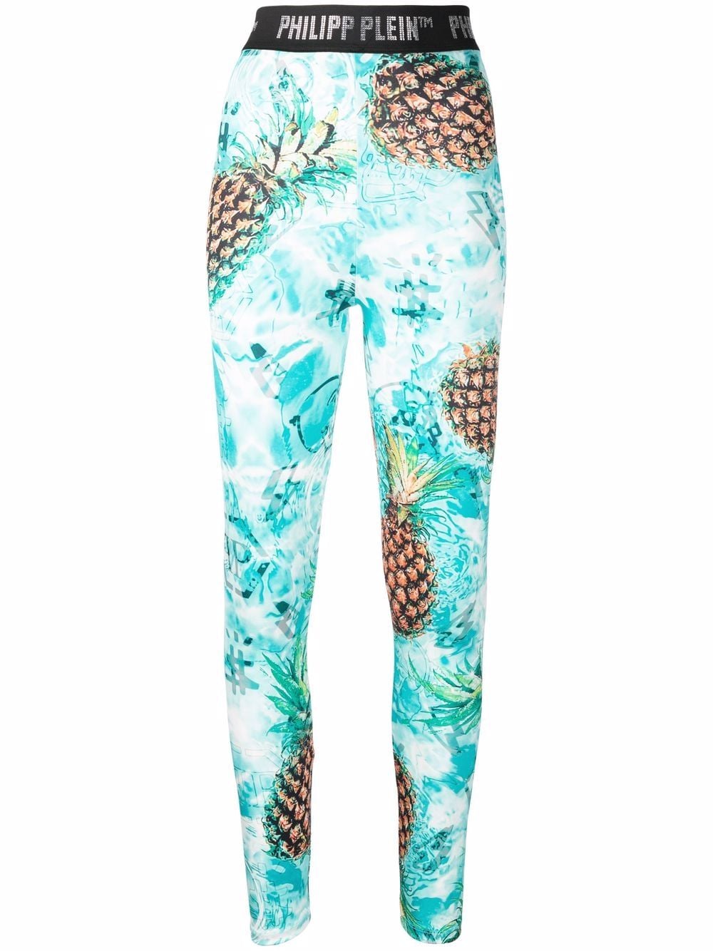 Philipp Plein pineapple skied leggings - Green von Philipp Plein