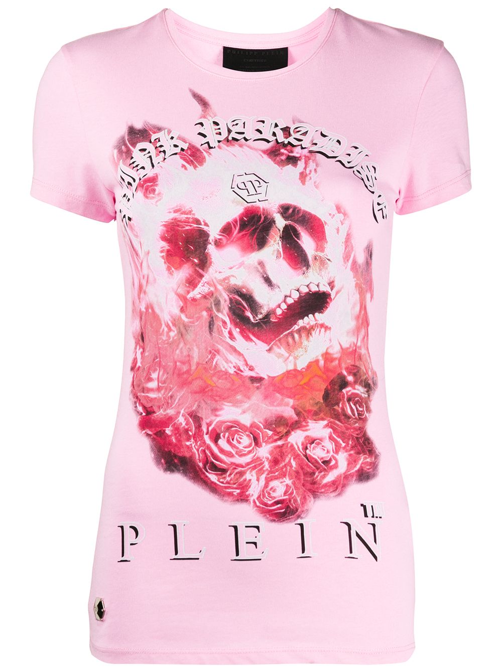 Philipp Plein printed T-shirt - Pink von Philipp Plein