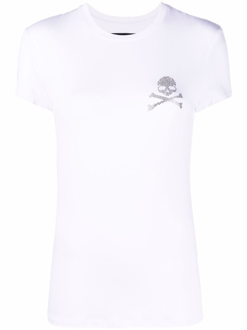 Philipp Plein rhinestone-skull T-shirt - White von Philipp Plein