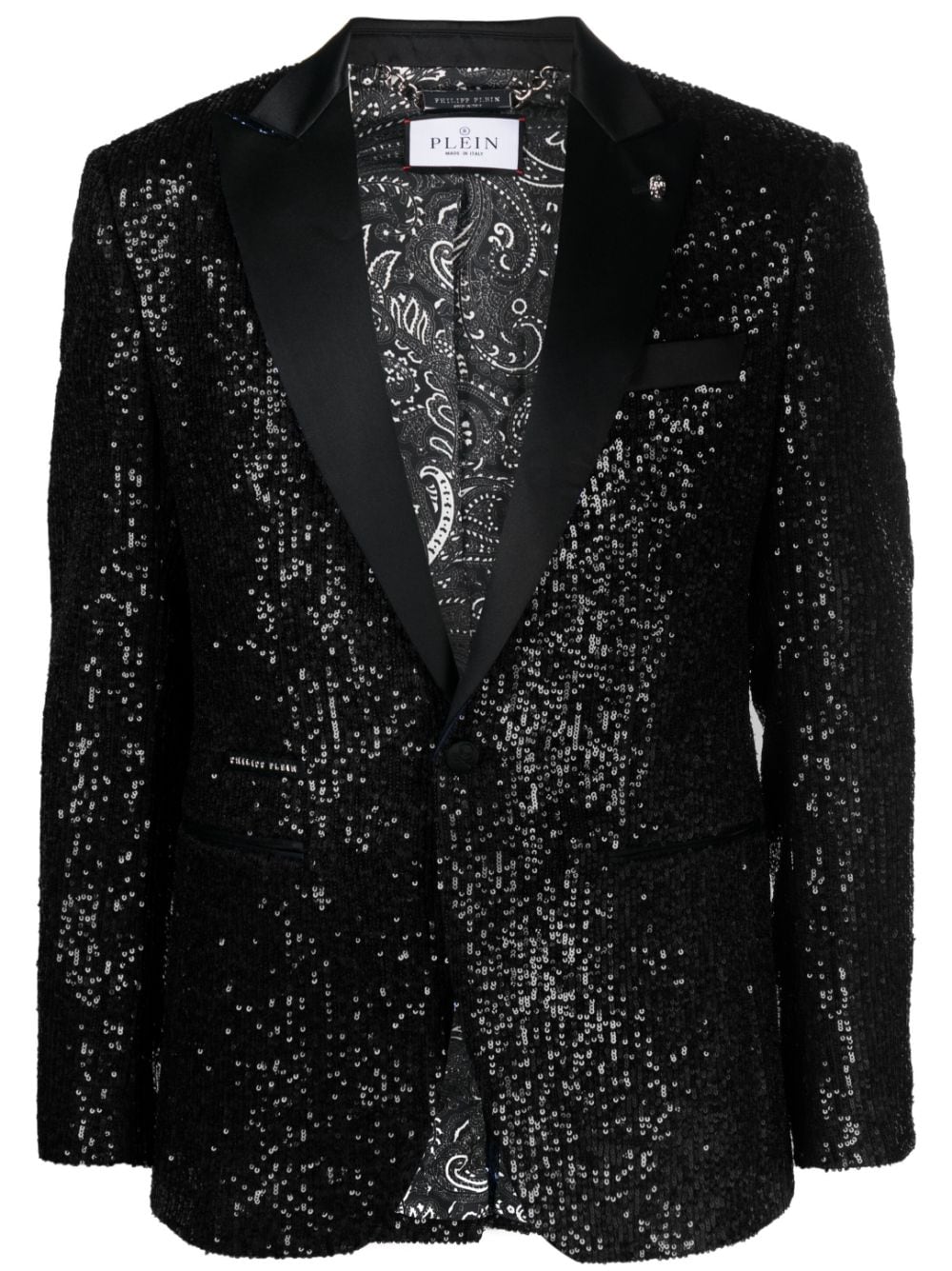 Philipp Plein sequin-embellished blazer - Blue von Philipp Plein