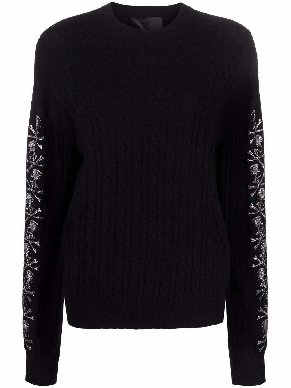 Philipp Plein sequin skull pullover jumper - Black von Philipp Plein