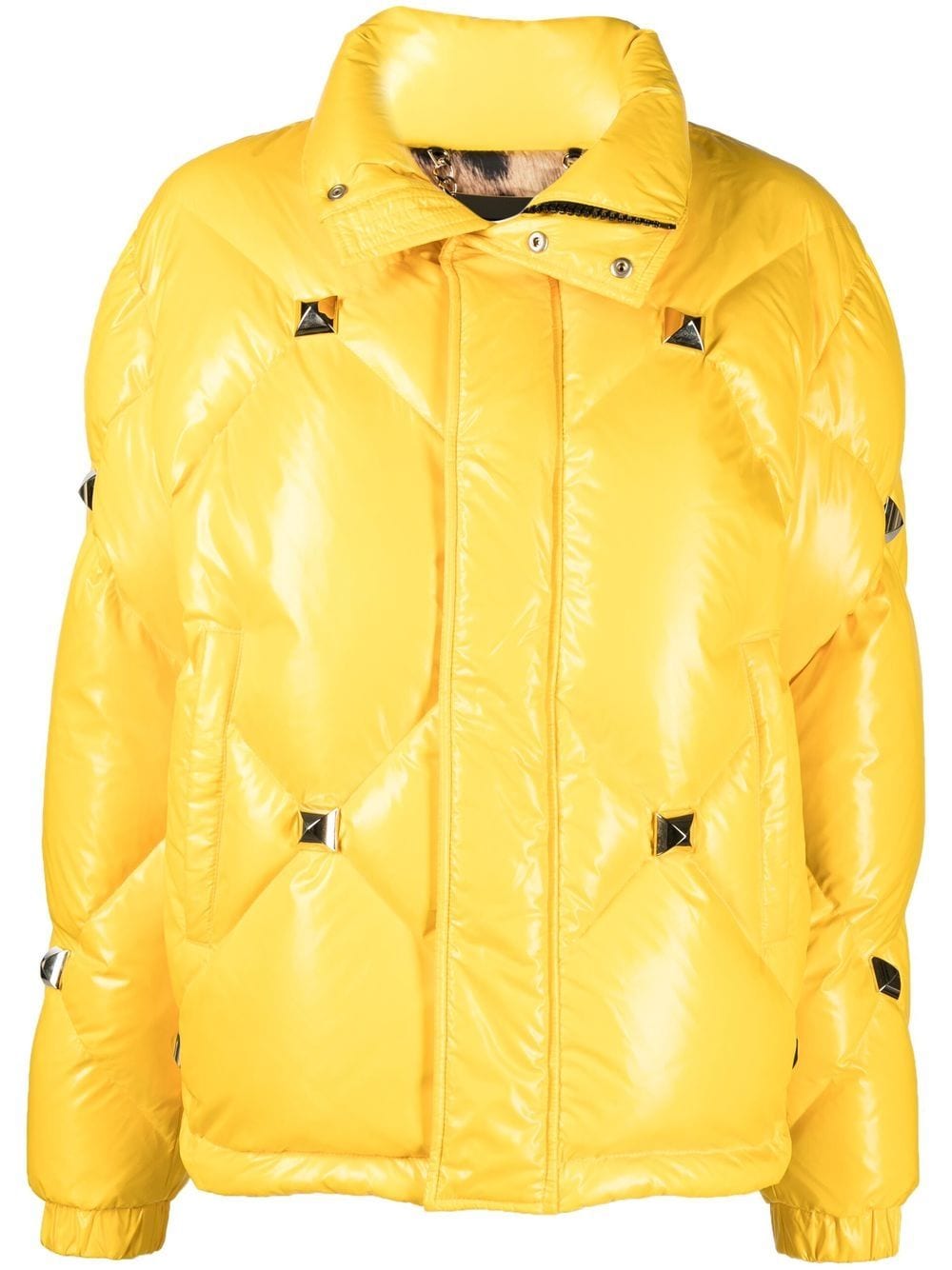 Philipp Plein short puffer jacket - Yellow von Philipp Plein