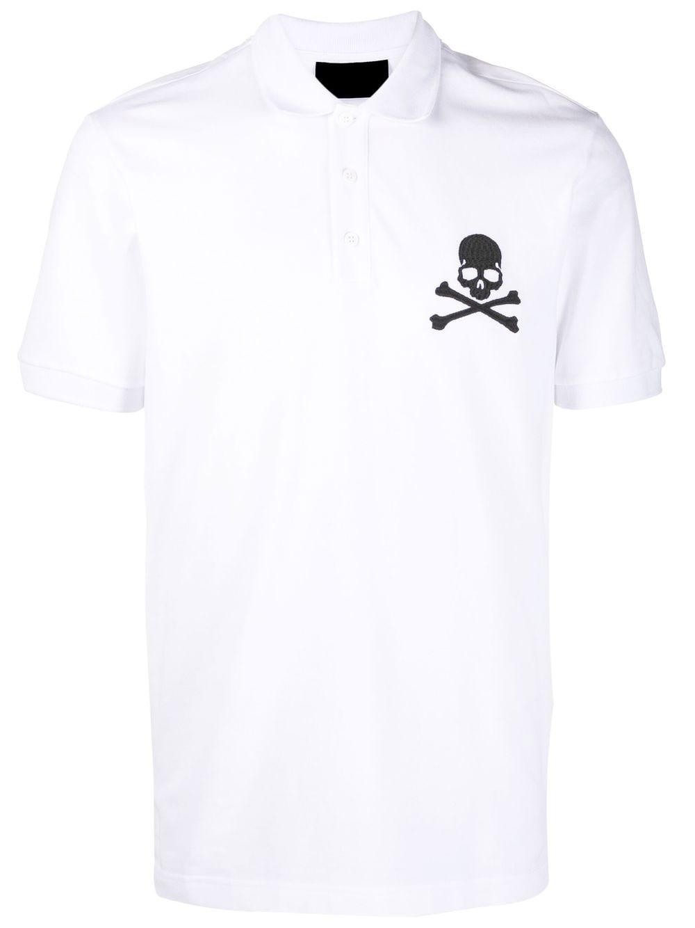 Philipp Plein short sleeve polo shirt - White von Philipp Plein