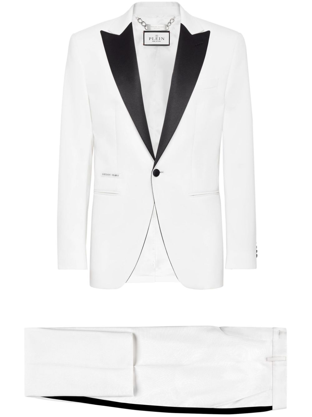 Philipp Plein single-breasted suit - White von Philipp Plein