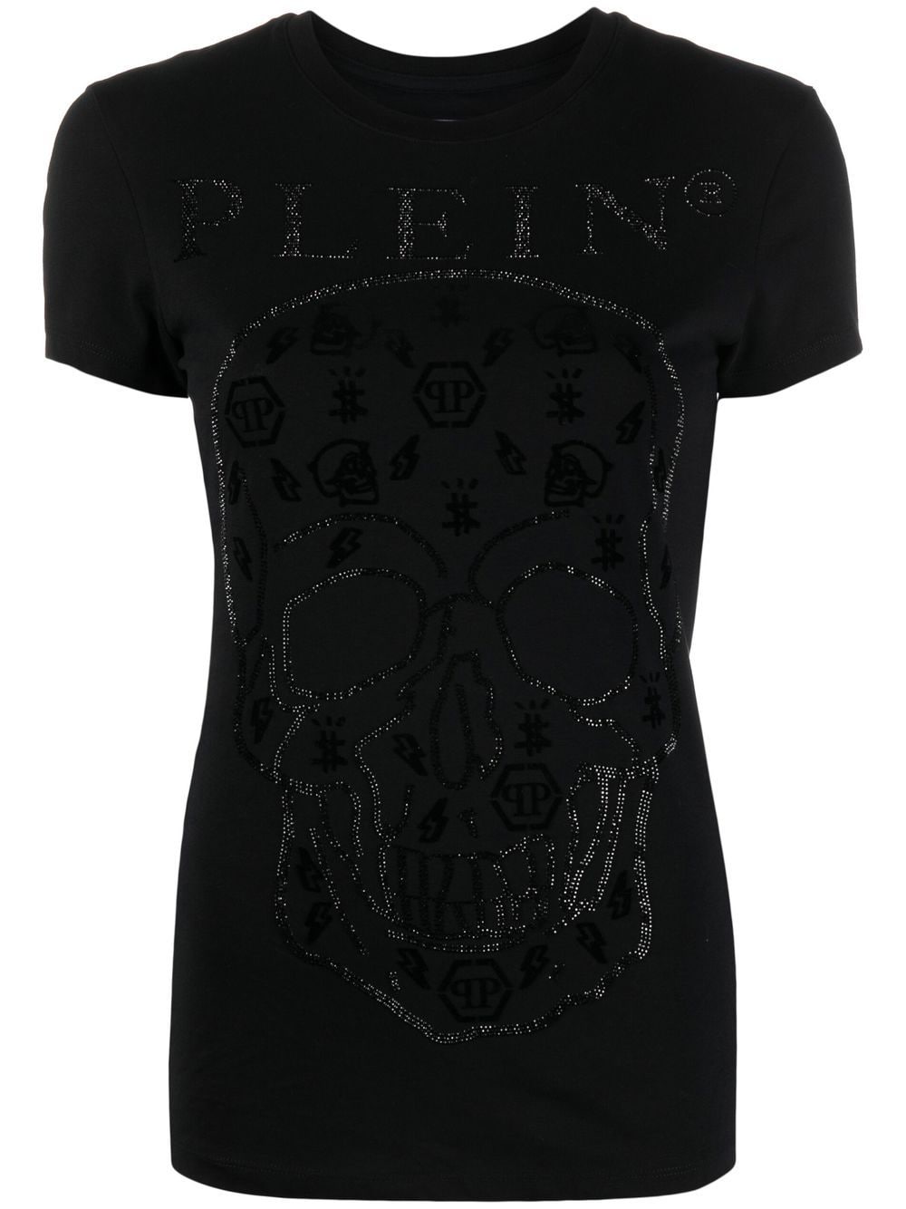 Philipp Plein skull-detail cotton T-shirt - Black von Philipp Plein