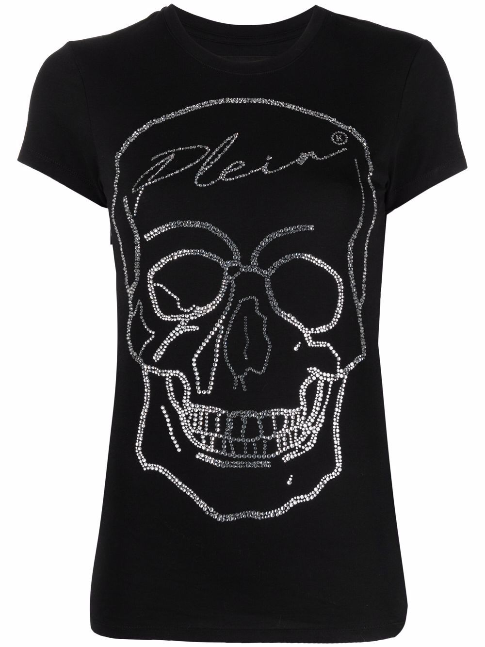 Philipp Plein skull-detail short-sleeved T-shirt - Black von Philipp Plein