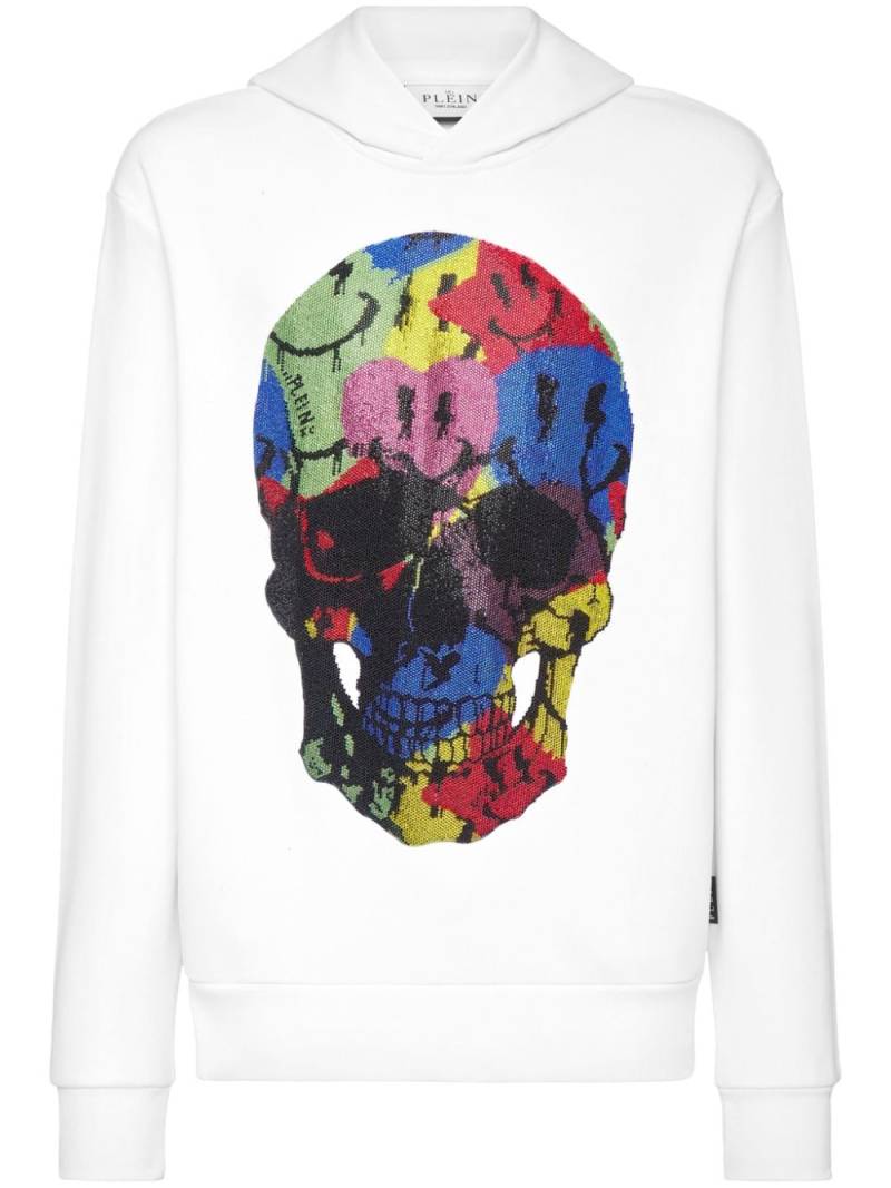 Philipp Plein skull-embellished sweatshirt - White von Philipp Plein