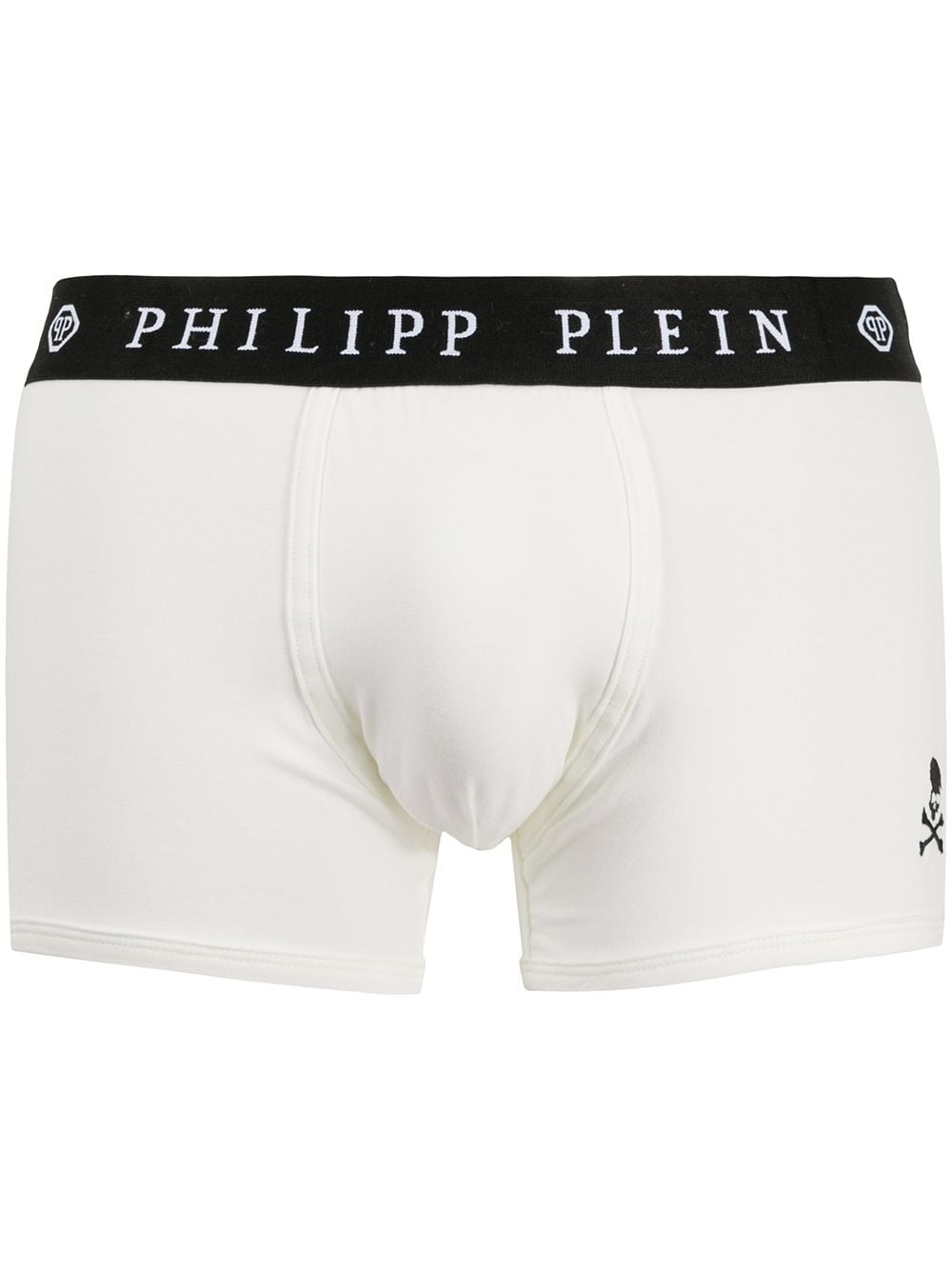 Philipp Plein skull-print 2pack boxers - White von Philipp Plein