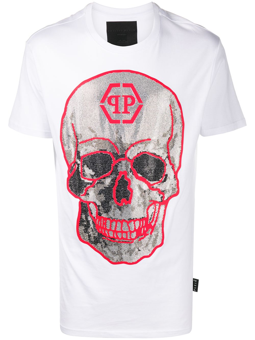 Philipp Plein skull print T-shirt - White von Philipp Plein