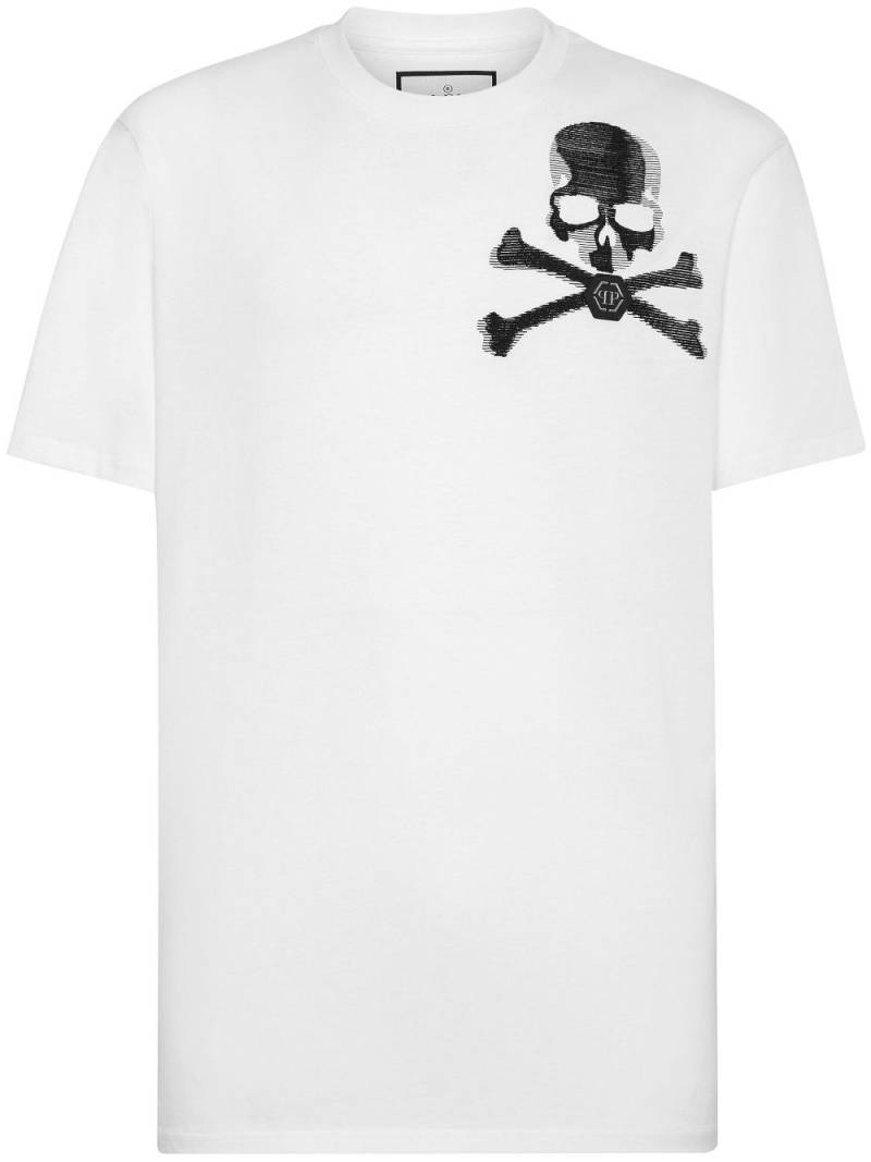 Philipp Plein skull-print cotton T-shirt - White von Philipp Plein