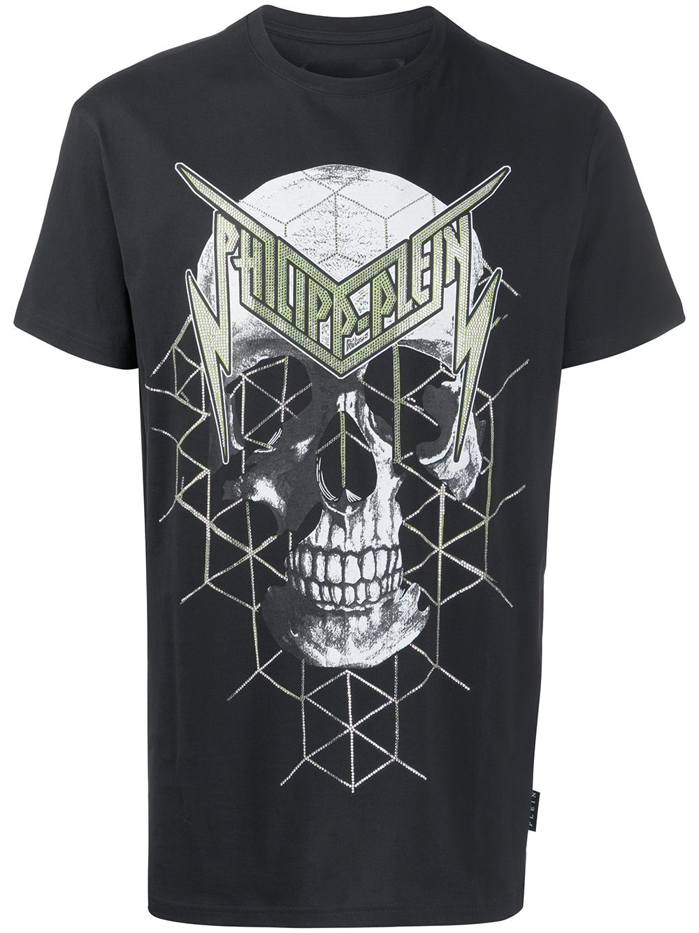 Philipp Plein skull print short sleeve T-shirt - Black von Philipp Plein