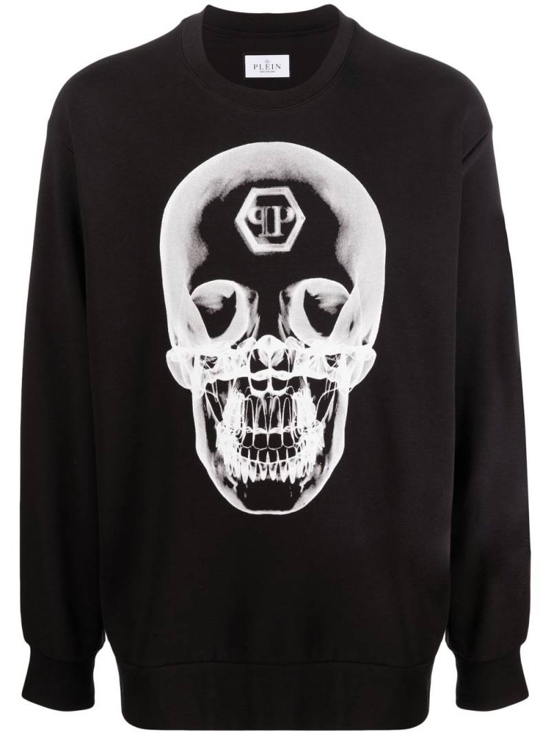 Philipp Plein skull print sweatshirt - Black von Philipp Plein