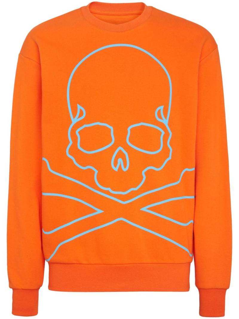 Philipp Plein skull-print sweatshirt - Orange von Philipp Plein