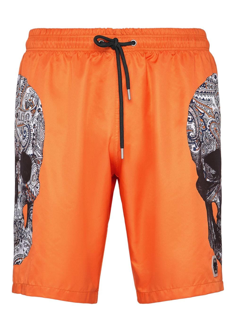 Philipp Plein skull-print swim shorts - Orange von Philipp Plein