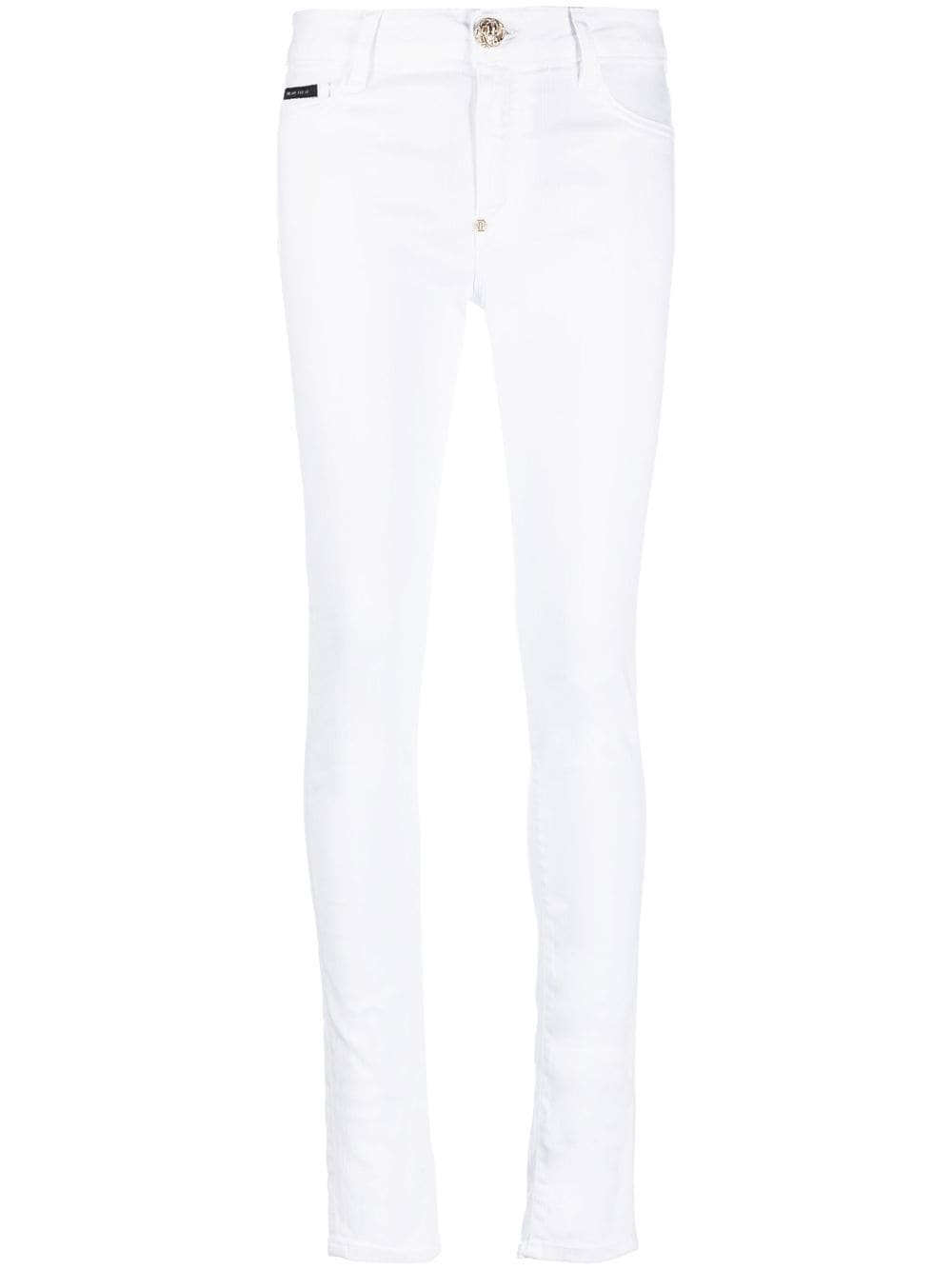 Philipp Plein slim fit jeggings - White von Philipp Plein