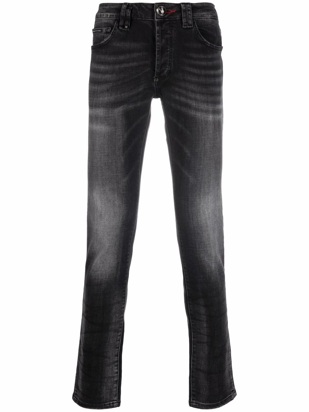 Philipp Plein straight-cut denim jeans - Grey von Philipp Plein