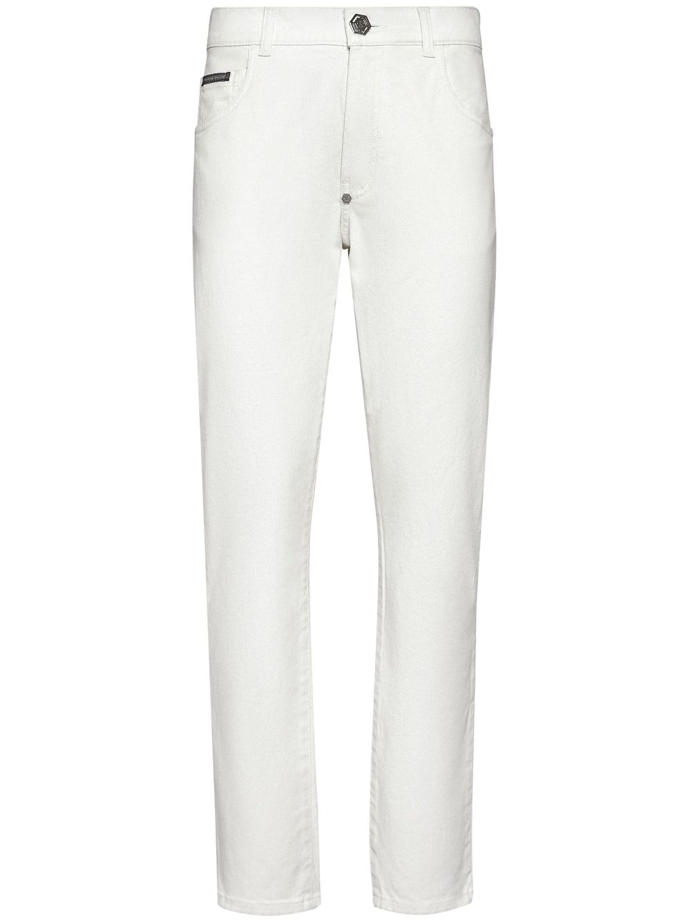 Philipp Plein straight-leg denim trousers - Neutrals von Philipp Plein