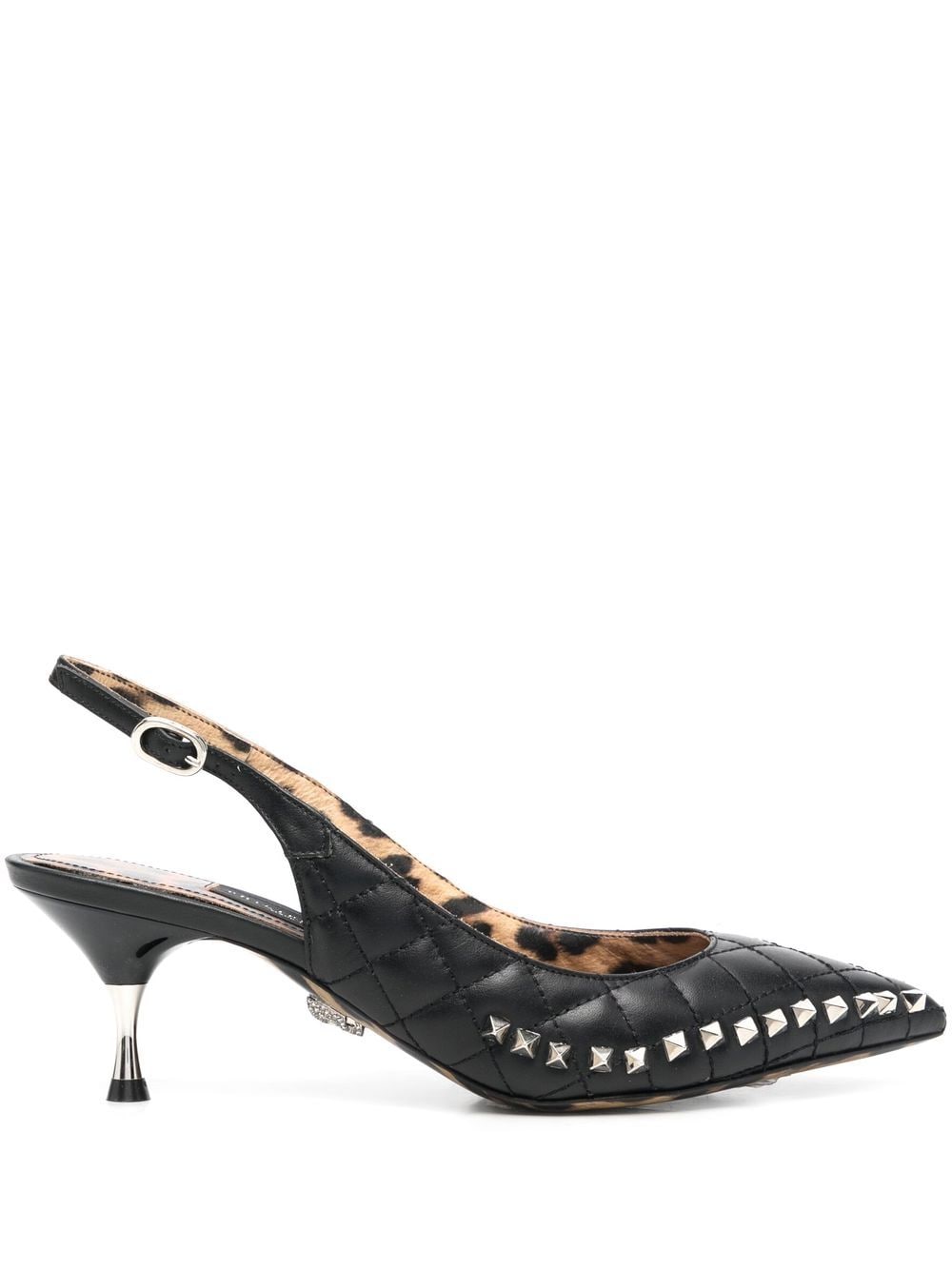 Philipp Plein stud-embellished mid-heeled pumps - Black von Philipp Plein