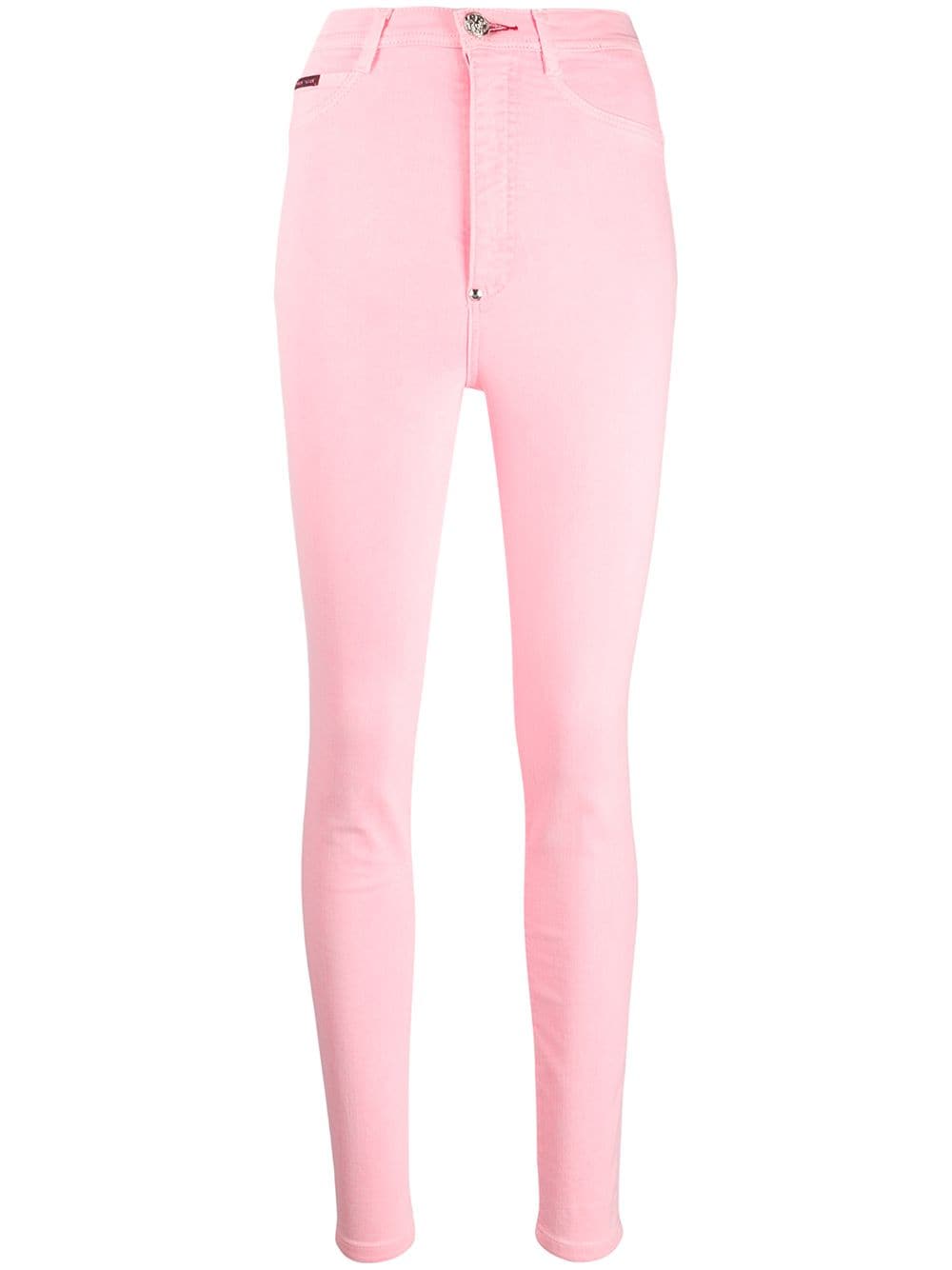 Philipp Plein super high-rise jeggings - Pink von Philipp Plein