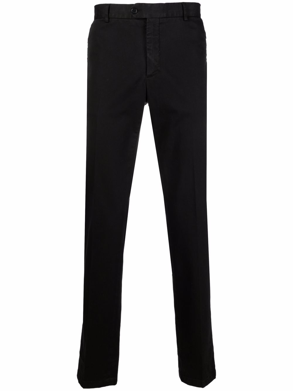 Philipp Plein zip-detail chino trousers - Black von Philipp Plein